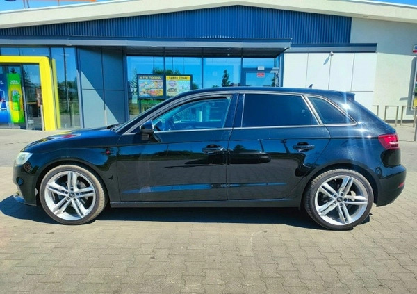 Audi A3 cena 64300 przebieg: 159000, rok produkcji 2016 z Szubin małe 137